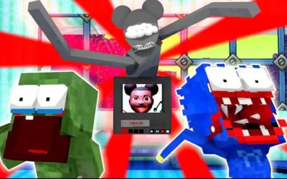 【KRIK KRIK】MC怪物学院动画丨冒险家阿曼达遇见了宝贝huggy丨我的世界动画