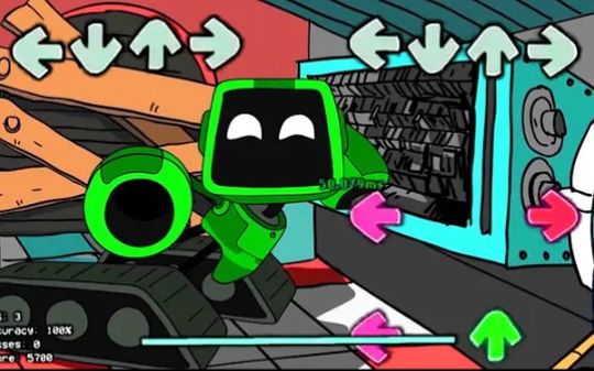 【搬运YouTube】R.I.P绿色机器人FNF可怜伤心动画波比的游戏时间第二章动画【第69部分Part 69】