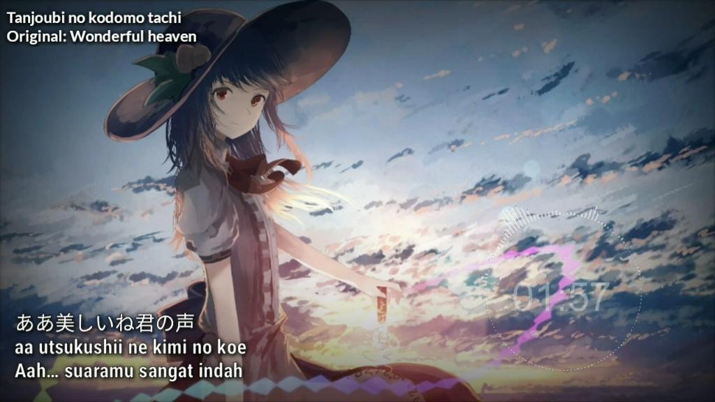 [東方Vocal / Electronica] [Halozy] Tanjoubi no Kodomo tachi - Sub Indonesia