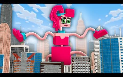 怪物学院动画:1208集丨Giant 长腿妈咪丨Poppy playtime 2 我的世界动画