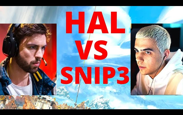 【APEX/Snip3down】hal与snipe的队伍在ALGS训练赛的决赛圈中相遇