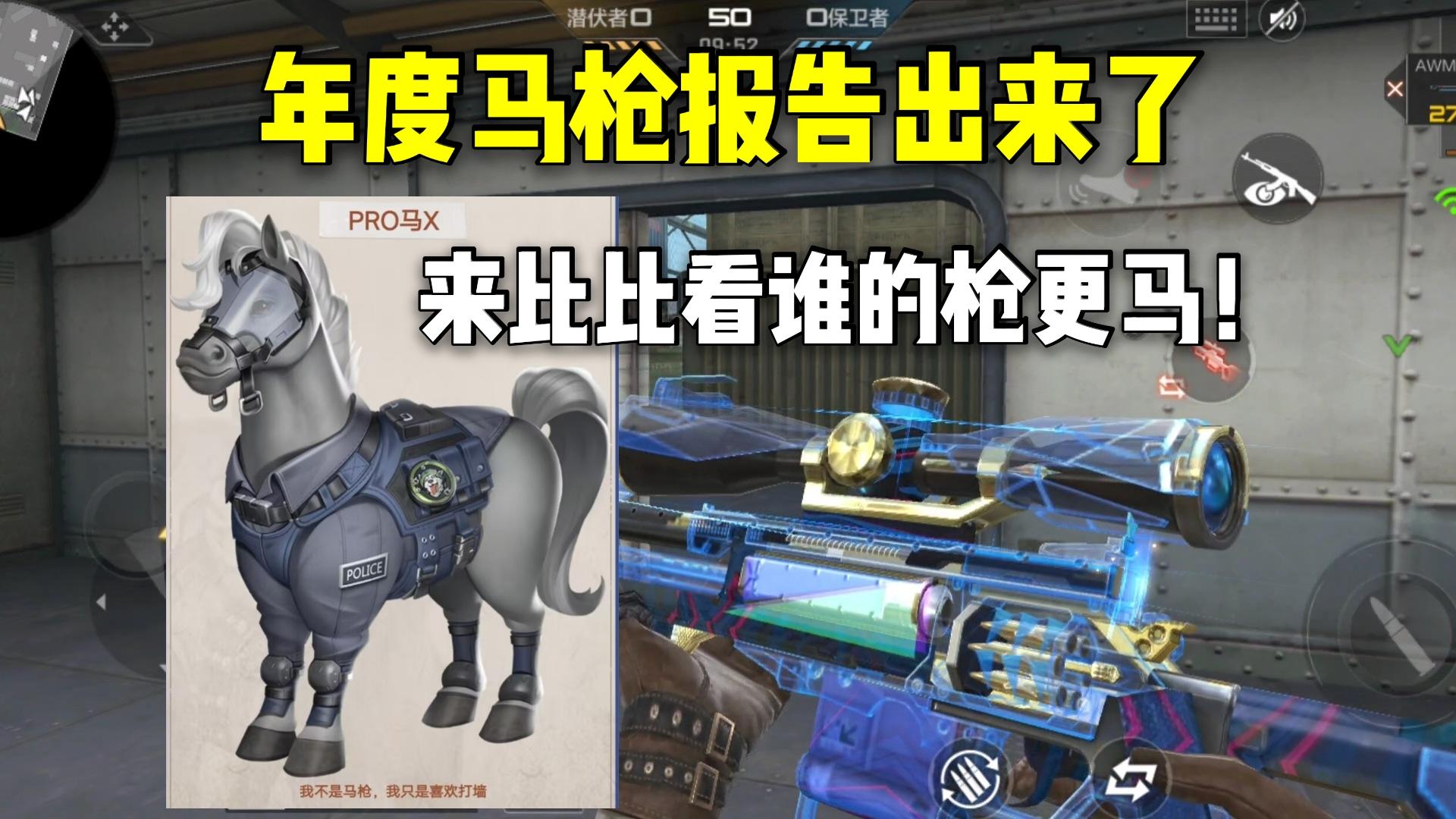年度马枪报告出来了，来比比看谁的枪更马！
