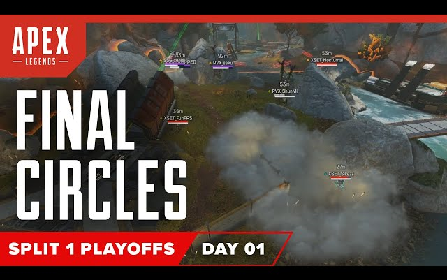 【APEX/转载】ALGS Year 3 Split 1第一日决赛圈集锦