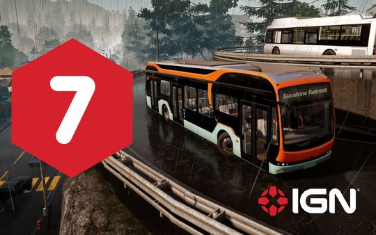 【IGN】7分，《巴士模拟21》评测：还原巴士司机「有趣又无聊」的日常生活