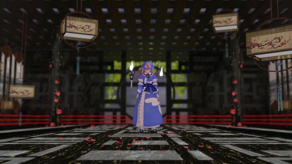【東方MMD】【ゴーストルール】西行寺幽々子 (1080p 60fps)