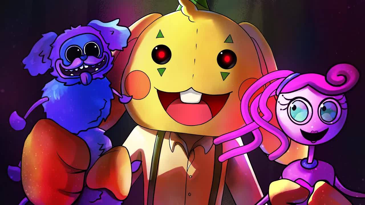 我不是怪物(邦佐兔)-我想活(歌词)- Poppy Playtime 2动画