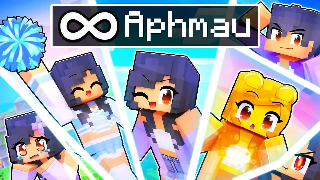 【Aphmau】Minecraft中的无限APHMAUS !