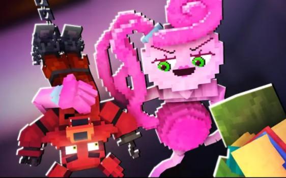 【搬运YouTube】长腿妈咪Captured Foxy丨Poppy playtime 2 我的世界动画