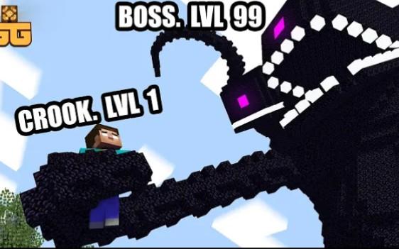 怪物学院1510集丨Crook vs Boss Wither Storm丨我的世界动画