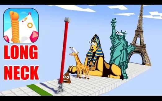 怪物学院1709集丨Long Neck Run Challenge丨我的世界动画