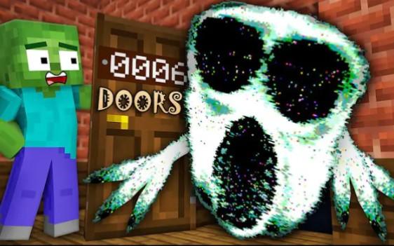 怪物学院第1789集丨roblox Doors Horror Challenge丨我的世界动画