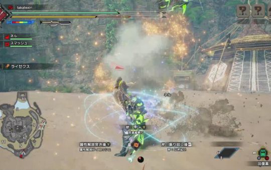 转载日本玩家《怪物猎人崛起：曙光》简单又强力的反击技能