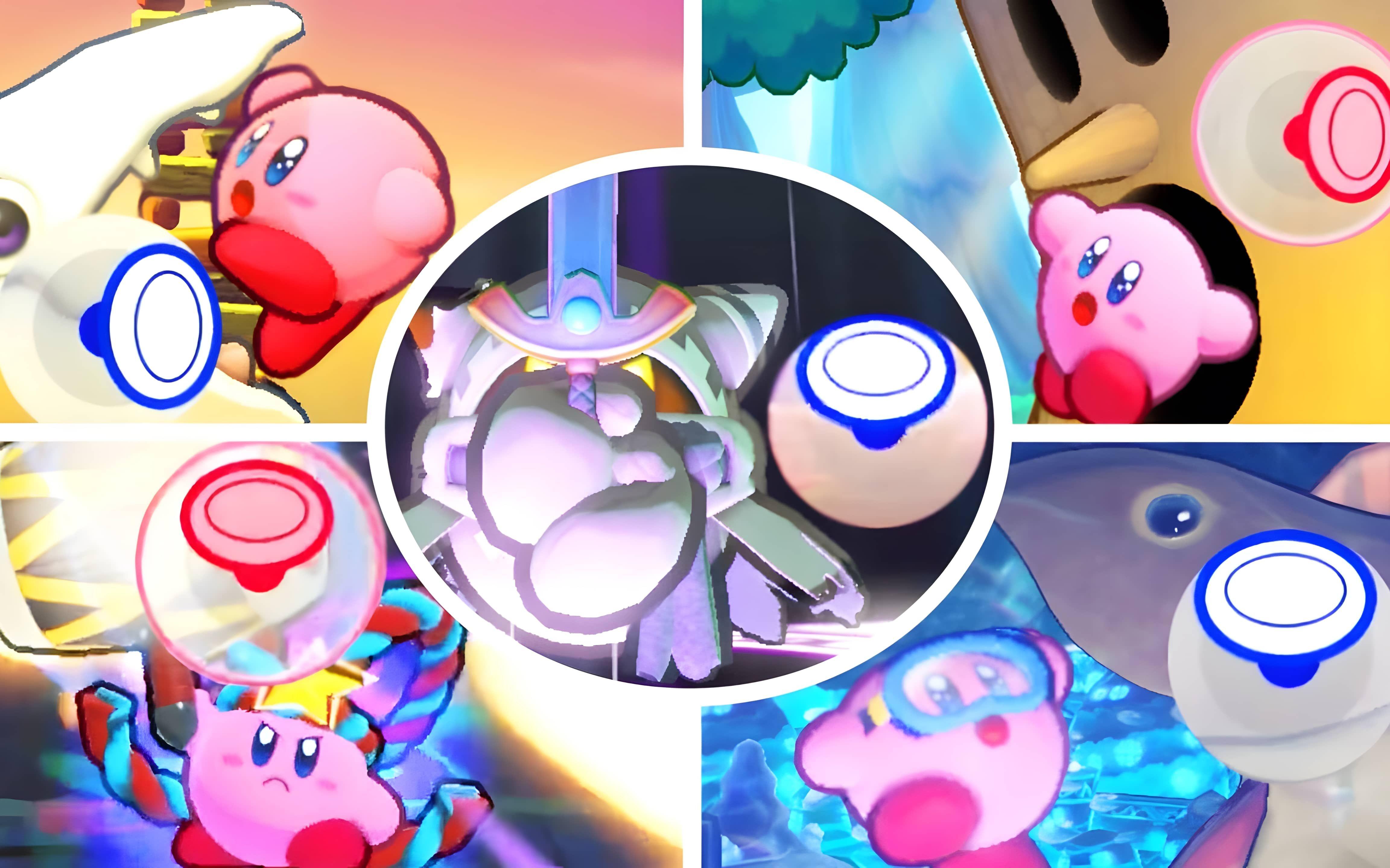 【星之卡比 Wii 豪华版】里的所有“快速事件/需要急搓遥杆时的动作”汇总【BOSS·搬运】by RetroArchive截图