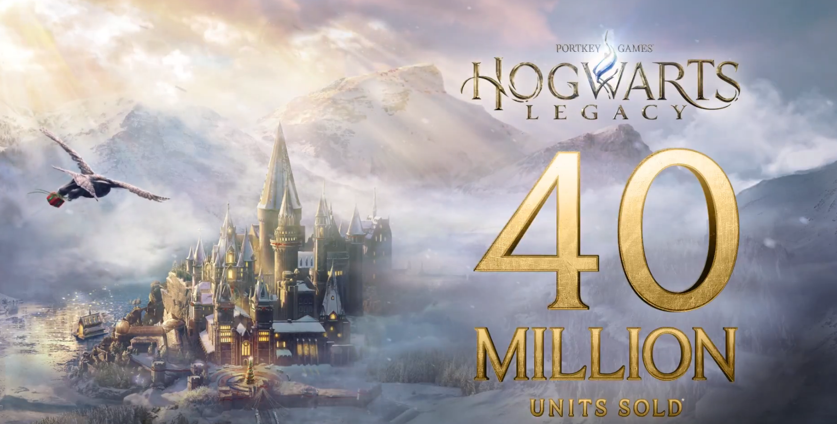 《霍格沃茨之遗》累计销量突破 4000 万份