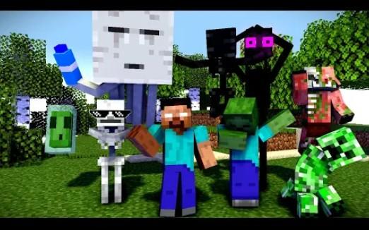 全部怪物学院大战动画by Red enderman DJ