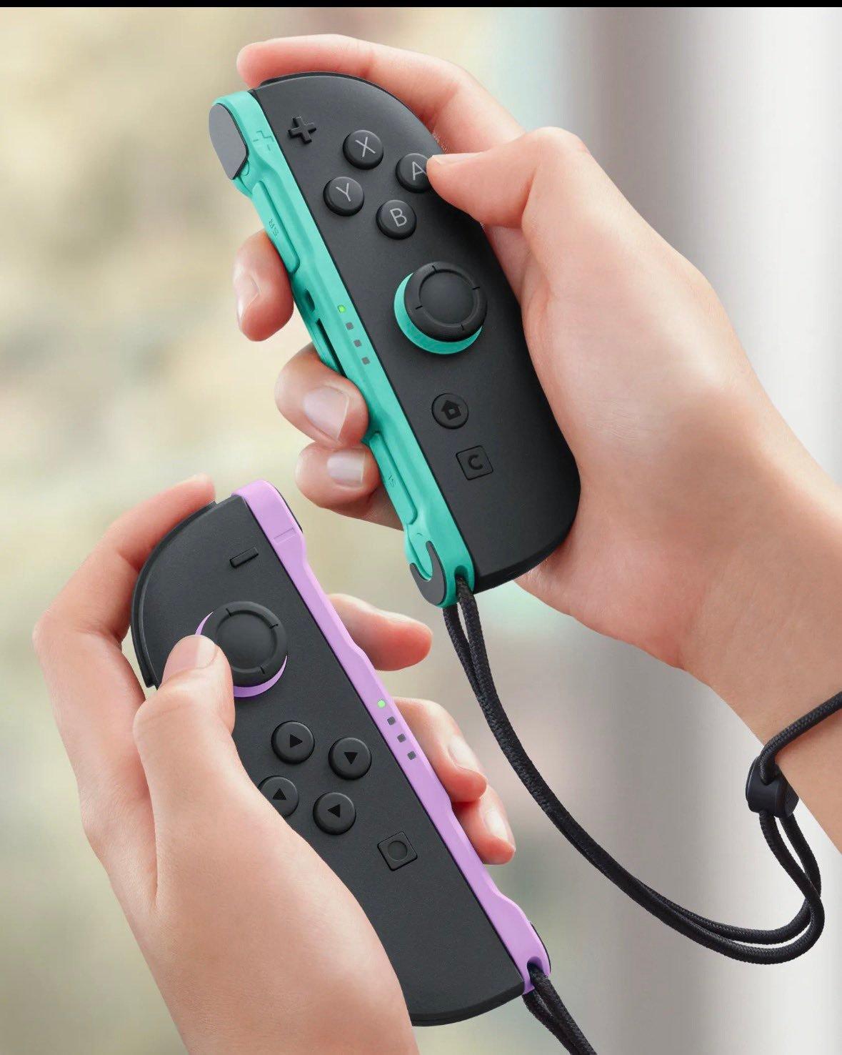 Switch 2 全新配色 Joy-Con 2 手柄公开