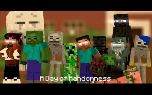 【Rancher6】MC怪物学院动画丨A Day of Randomness丨我的世界动画