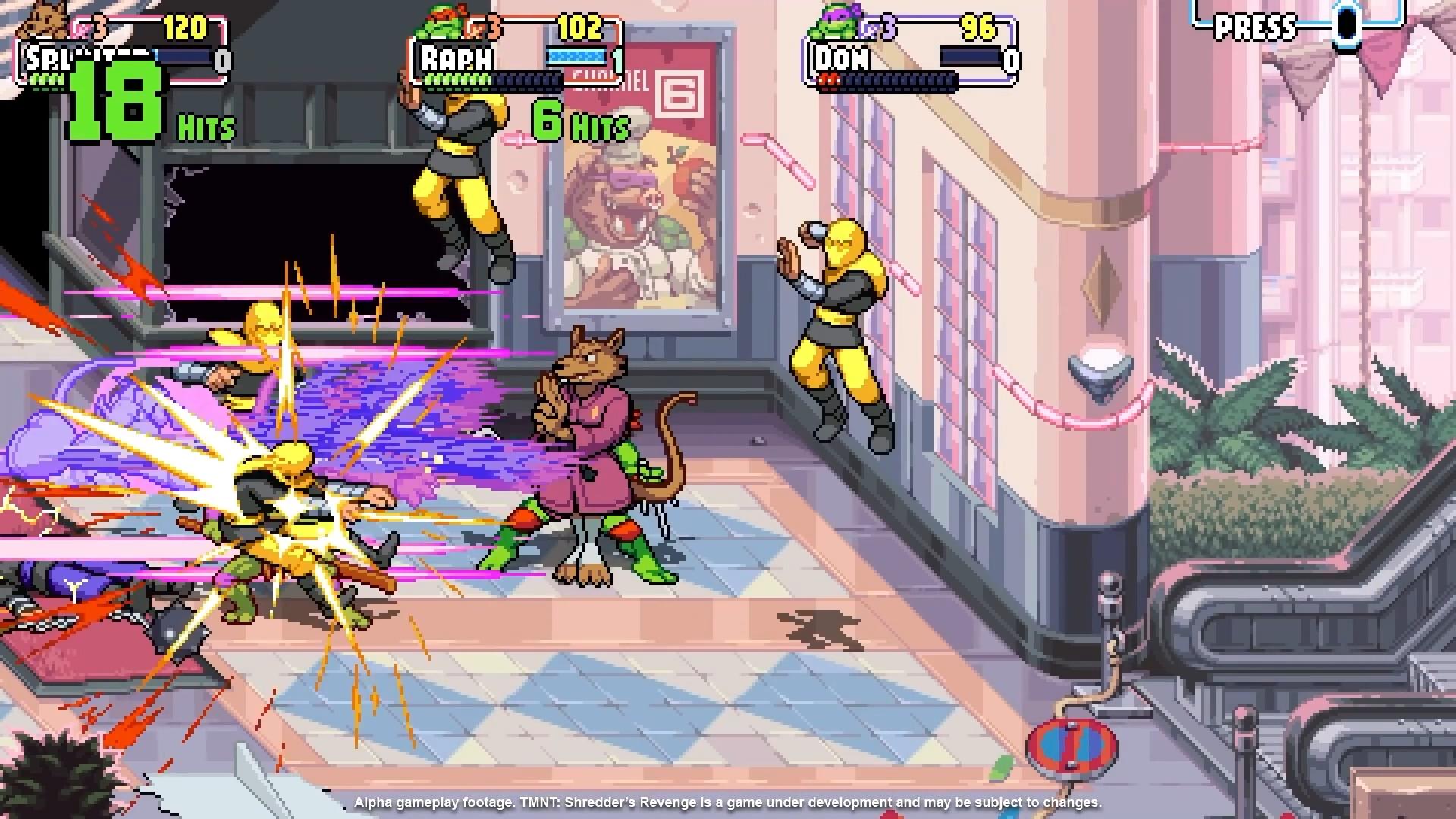 《忍者神龟：施莱德的复仇》斯普林特大师演示视频