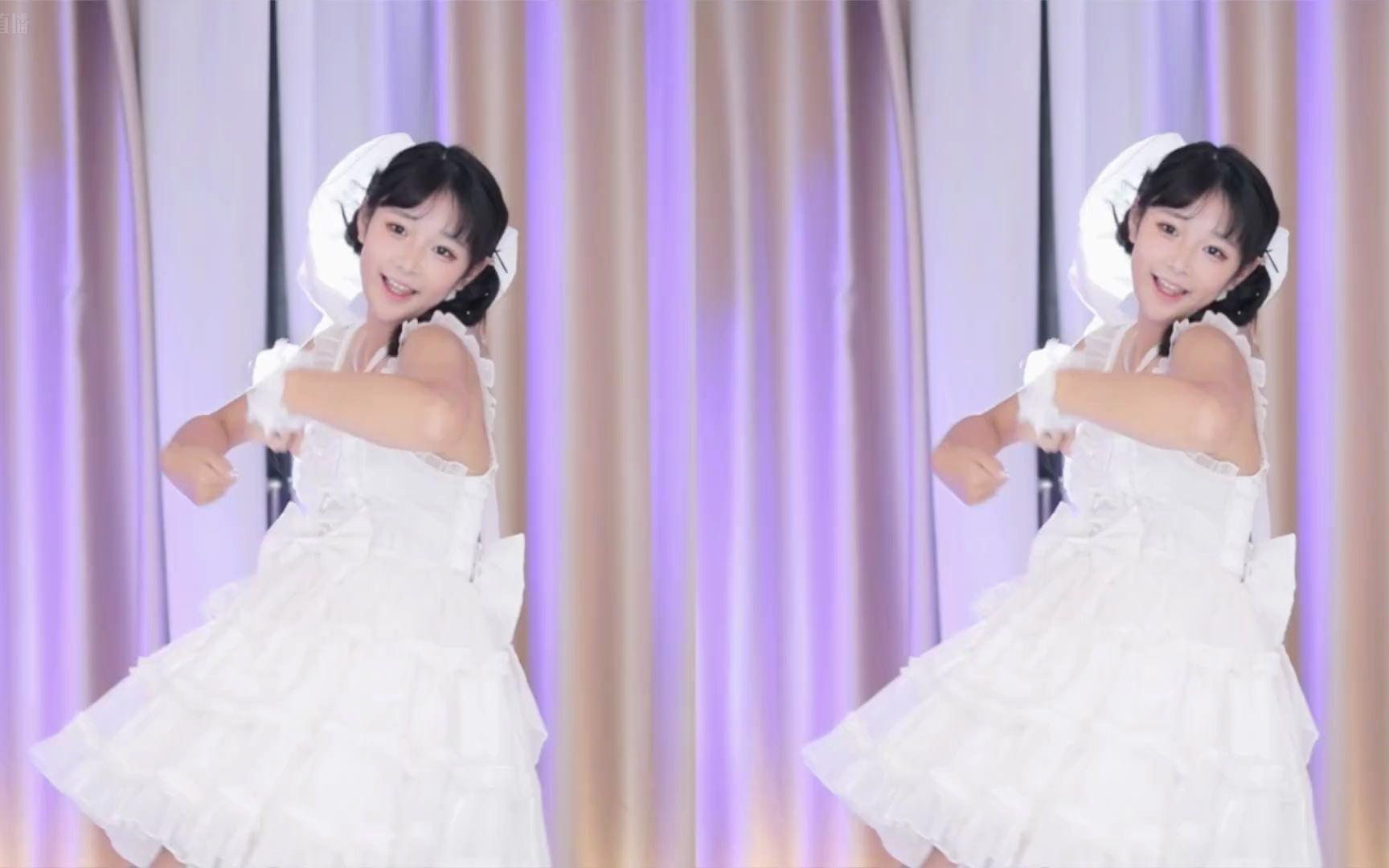 【鱼子酱】《Maria》 白色裙子版 直播跳舞录屏