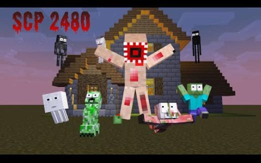 怪物学院1317集丨2480挑战Funny Horror Challenge丨我的世界动画