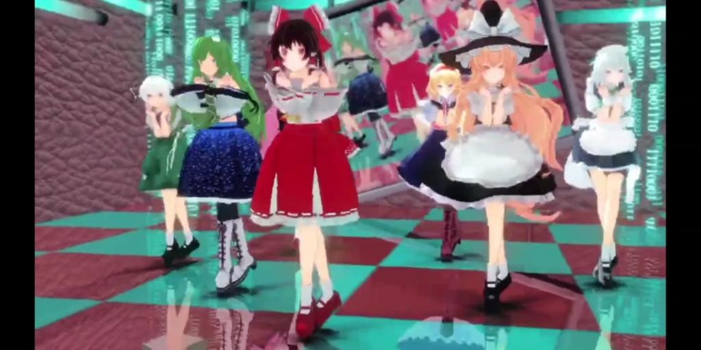 ［东方MMD］東方角色跳舞动作