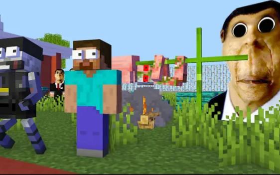 怪物学院1684集丨Obunga Horror Face Challenge第二部分丨我的世界动画