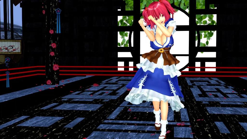 【东方MMD】小野塚小町で　すーぱーあふぇくしょん