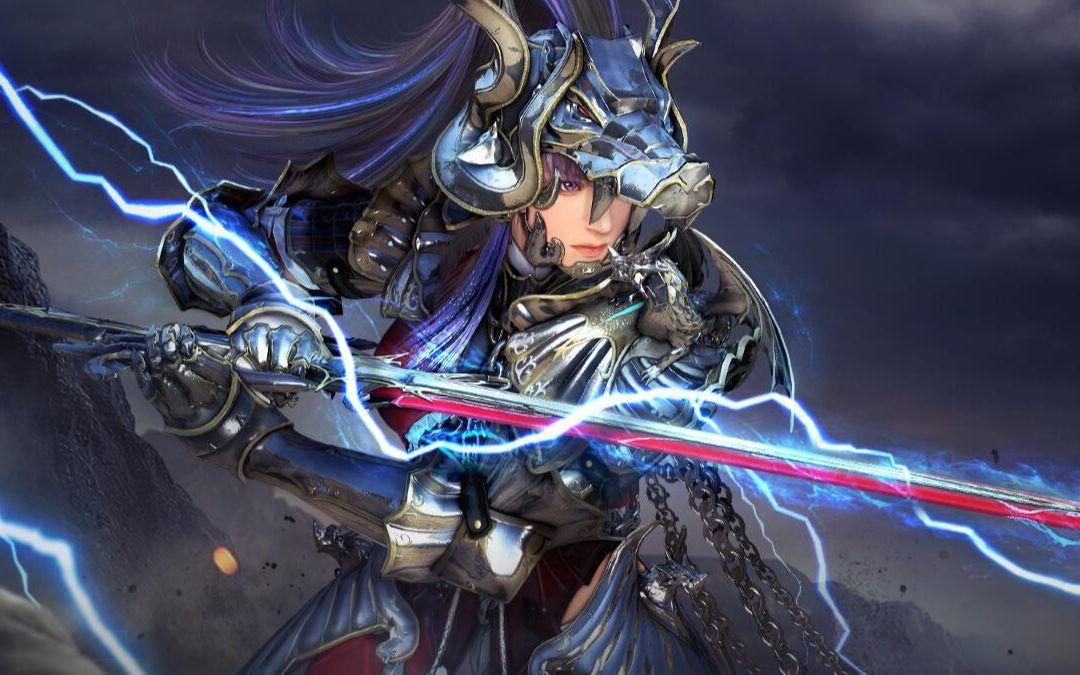 黑色沙漠 新版本永冬雪山+新职业女大剑龙女试玩 2K极限画质 21：9分辨率