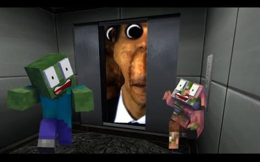 怪物学院1616集丨Obunga Face Challenge丨我的世界动画