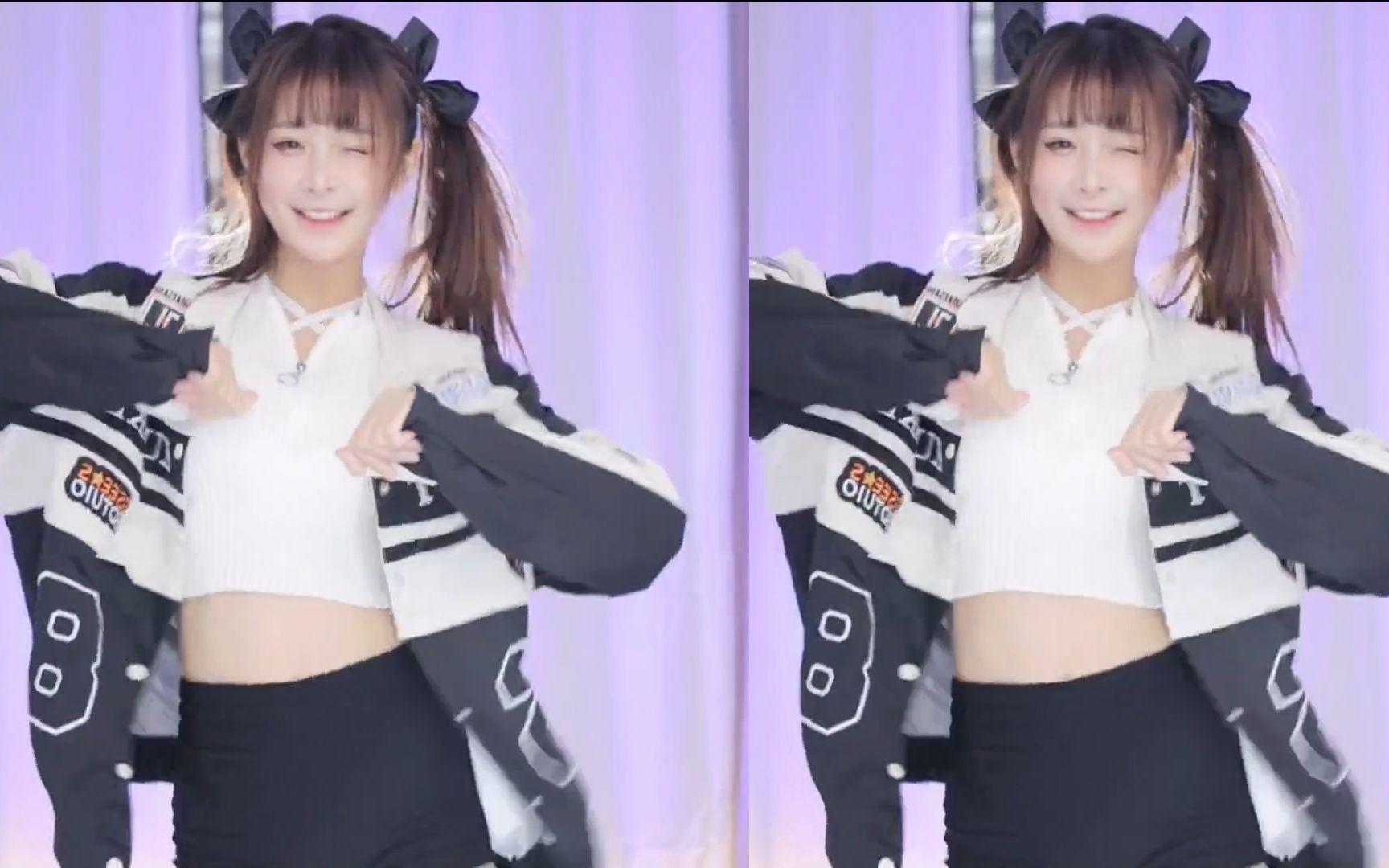 【鱼子酱】《5》黑色常服套装 直播跳舞录屏